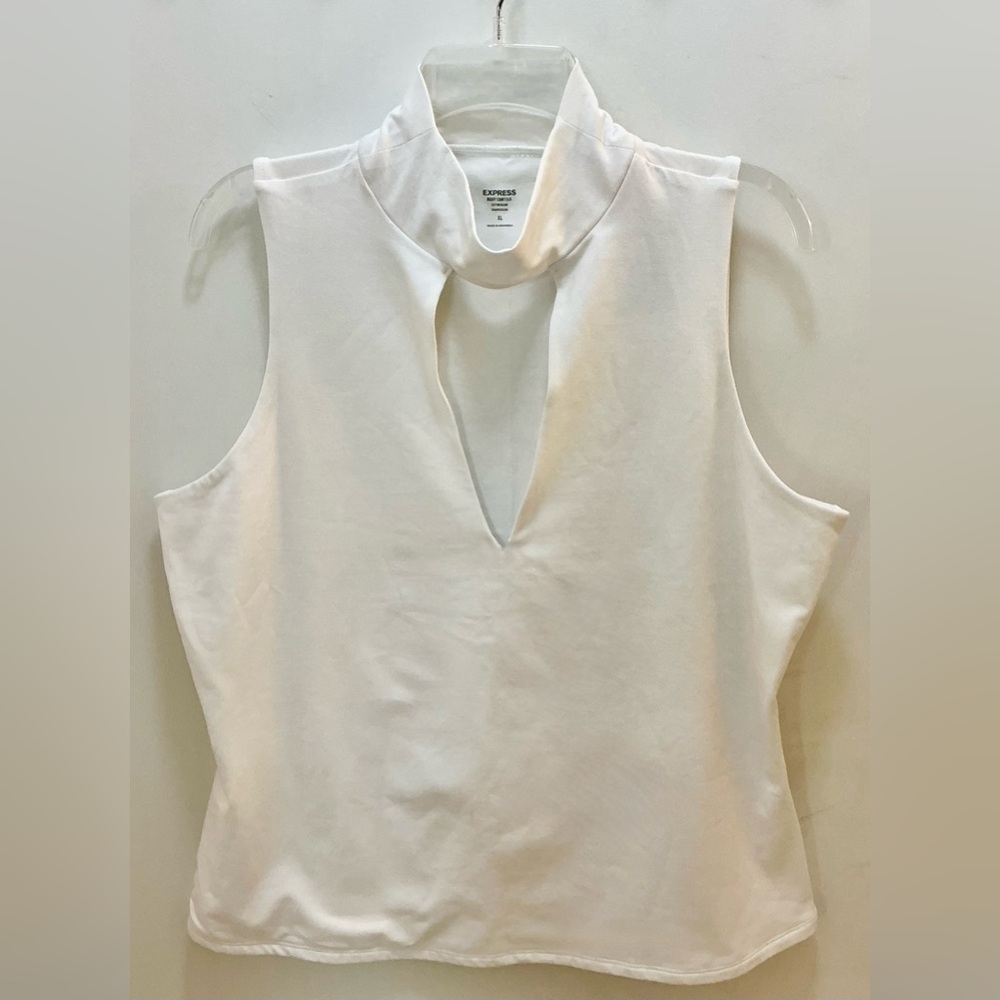 NWT Express White Sleeveless Top